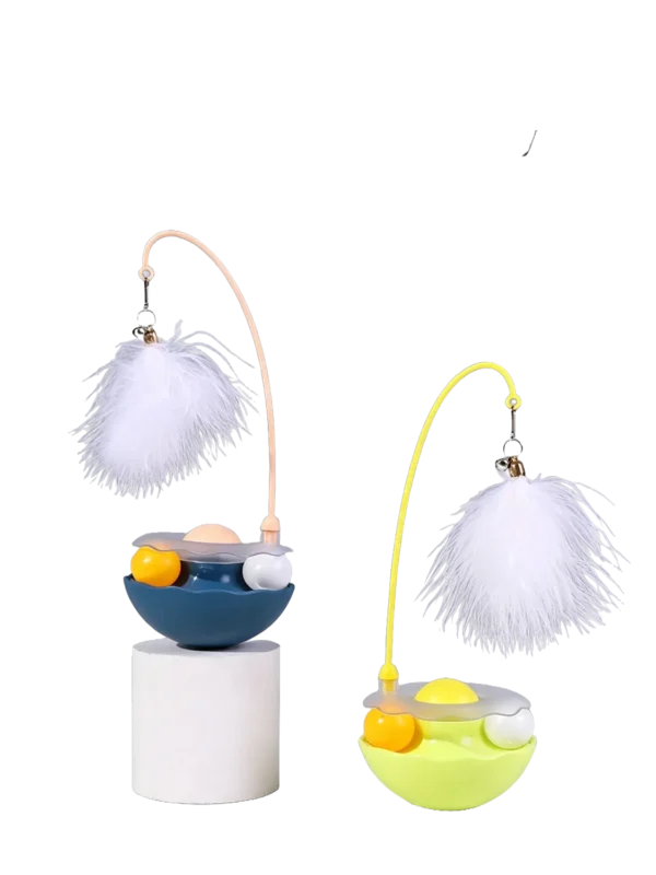 1693msy7ssrmr0cy90gr6f4bac_preview_0-ezremove Roly-Poly Feather Cat Toy – Wobble Base with Interactive Stick
