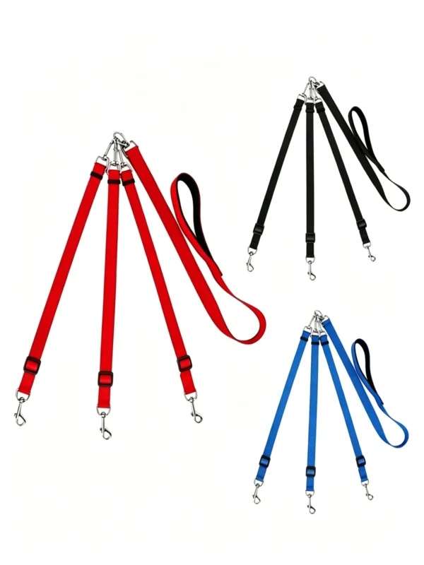 Adjustable Heavy-Duty Dog Leash – 55.1 to 66.9″