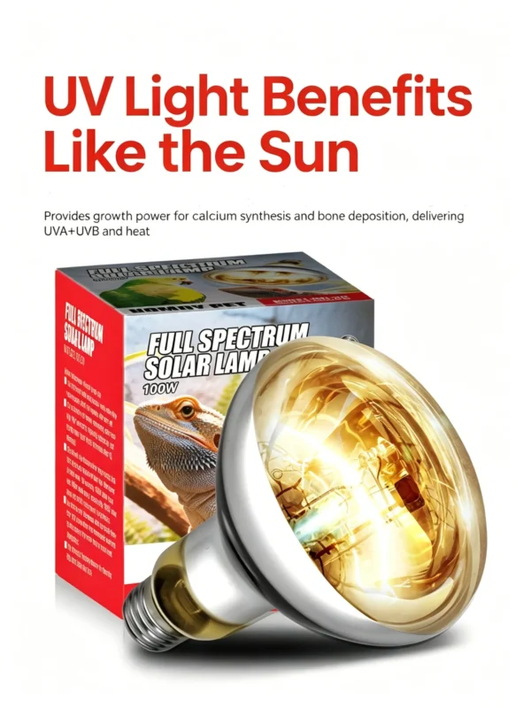 UVA/UVB full spectrum lamp | 80-100w/110V-220v
