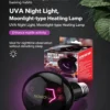 UVA simulates natural night light | 25-100w/110v