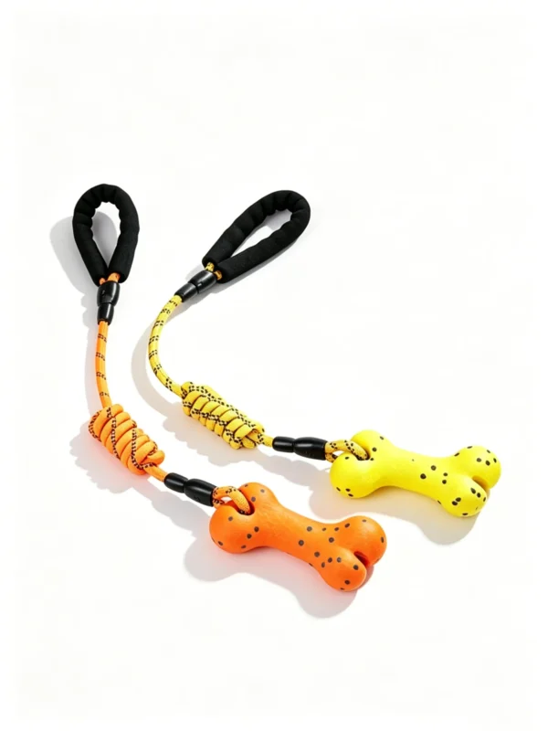 ETPU Bone-Shaped Pull Rope Toy – Interactive Training Toy for Dogs
