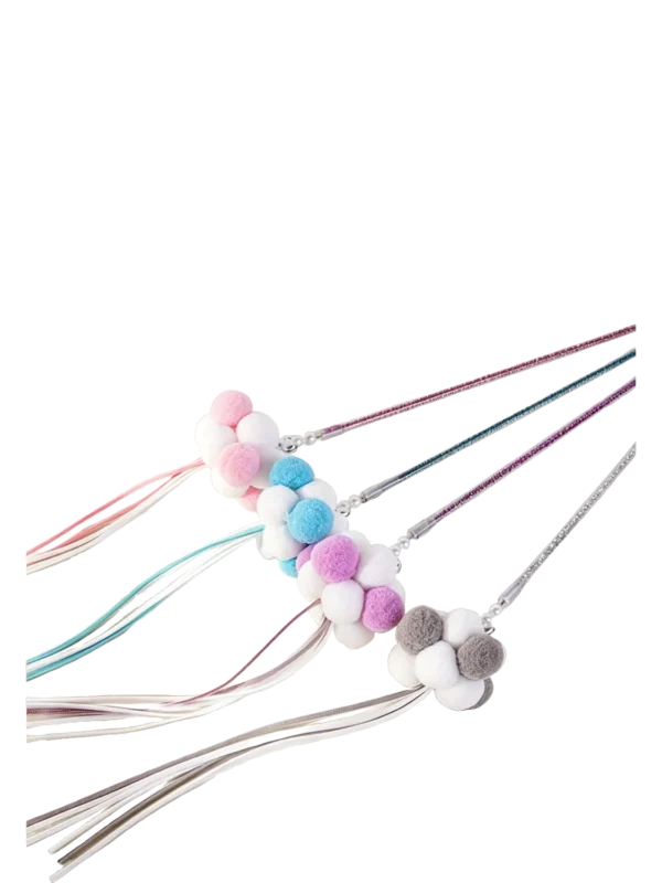 Cat Teaser Wand with Jingle Bell – Interactive Toy for Cats