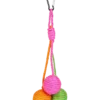 Jute Ball Self-Play Toy for Cats – Natural & Engaging