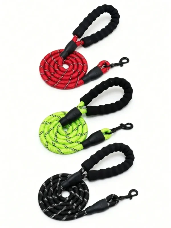Nylon Braided Explosion-Proof Dog Leash – 59/78.7/118″