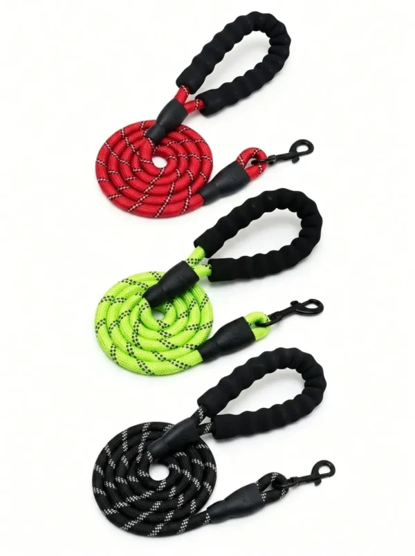 Nylon Braided Explosion-Proof Dog Leash – 59/78.7/118″