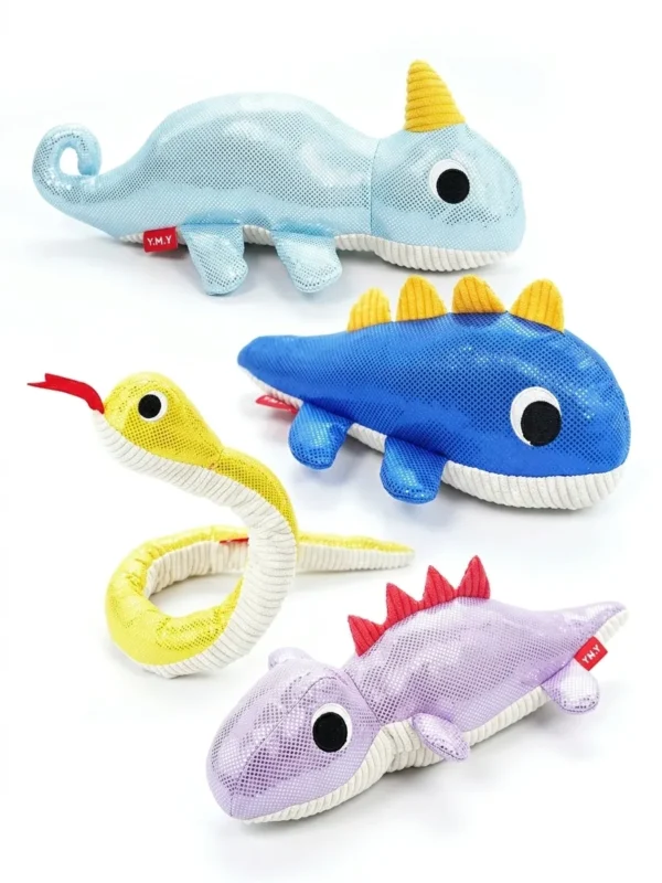 Squeaky Plush Dog Toy – Soft & Interactive