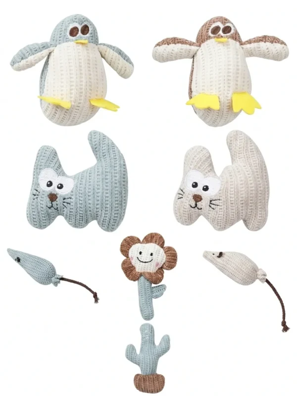 Catnip Plush Toy Series – Soft Interactive Cat Toys Collection