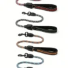 Reflective Explosion-Proof Short Dog Leash – 31.4″