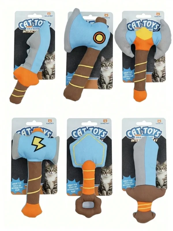 Catnip Plush Sword – Cold Weapon for Aggressive Kitties