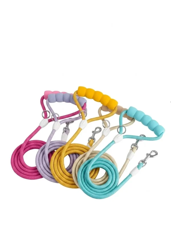Small to Medium Dog Leash – Healing Color Series, 59″ Long