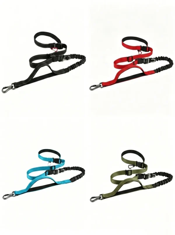 Heavy-Duty Adjustable Dog Leash – Anti-Pull, 55–76.7″