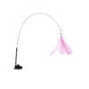 Suction Cup Cat Teaser Wand with Feather – Self-Play Interactive Toy