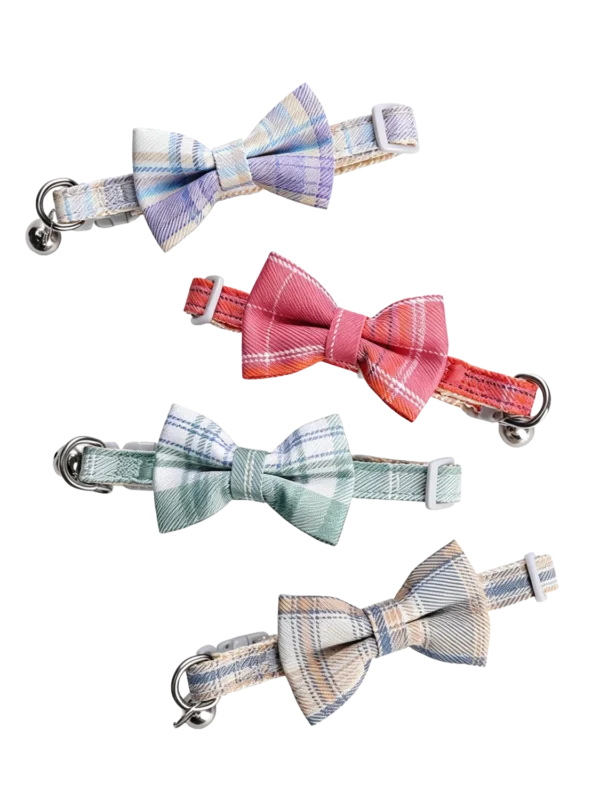Bow Bell Collar for Small Cats and Dogs – Cute & Adjustable
