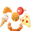 Squeaky Plush Dog Toys – Food-Shaped for Playful Pups