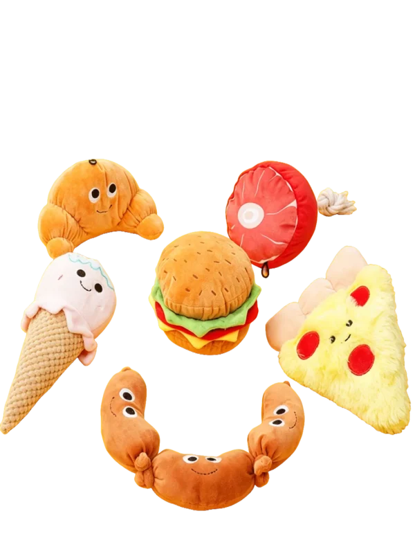 cmwd7se7vdrmr0cy9psvh71xf0_preview_0-ezremove Squeaky Plush Dog Toys – Food-Shaped for Playful Pups