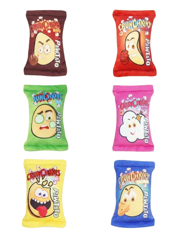 Realistic Potato Chip Catnip Toy – Fun Crinkle Sound for Cats