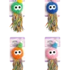 Catnip Pom Pom Plush Toy – Colorful, Soft & Fun for Indoor Cats