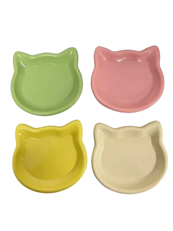 Macaron cat food, cat canned food bowl