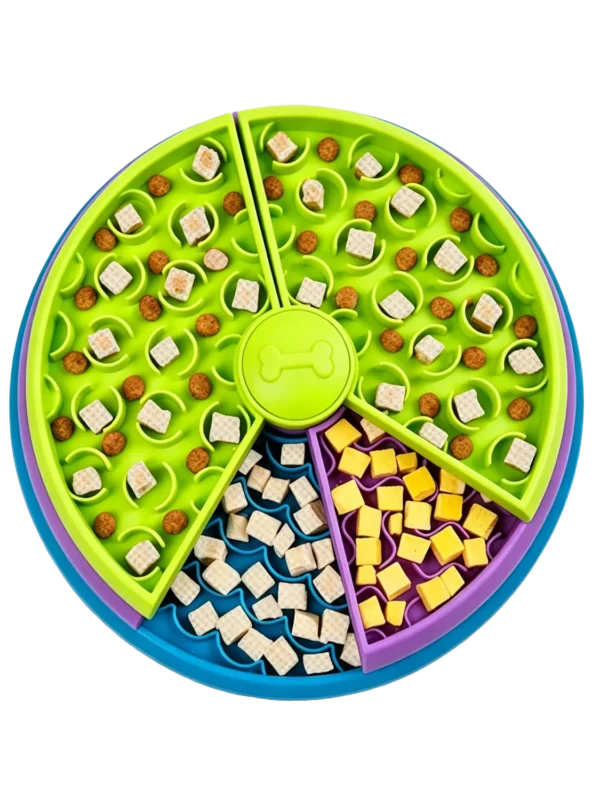 Pet Slow Feeder Turntable 3 Layers 10×10in
