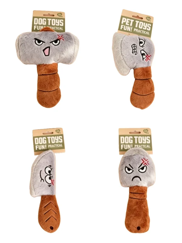 Soft Plush Dog Toy for Gnawing and Chewing – Playful Design