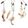 Wooden Handle Cat Teaser Wand – Interactive Toy for Cats