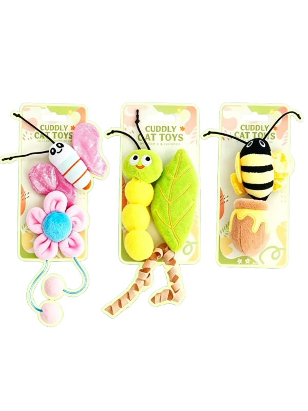 Catnip Crinkle Plush Cat Toy – Crinkle Sound for Cats