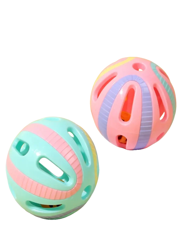 Hollow Jingle Ball for Cats – Encourages Exercise