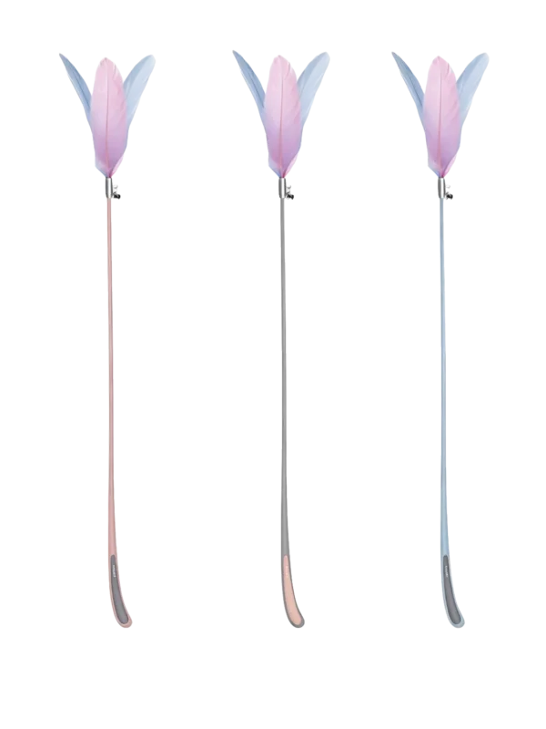 Feather Jingle Bell Cat Teaser Wand