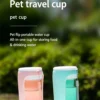 On-the-Go 2-in-1 Pet Bowl: 10oz Water & 3.4 oz Food