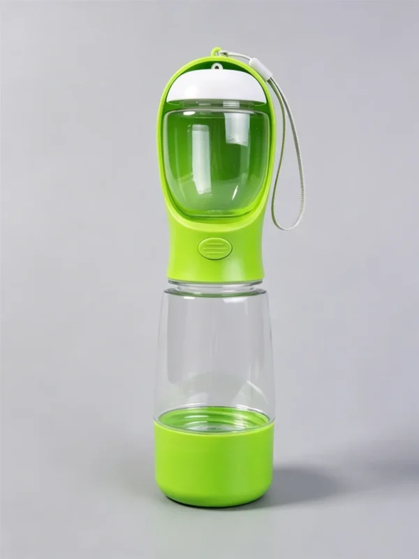 3-in-1 Portable Pet Water & Food Cup – 13.5 oz Water & 5 oz Food
