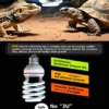 UVB15.0 Energy-Saving Lamp | 13-26w/110-220v