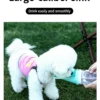 On-the-Go 2-in-1 Pet Bowl: 10oz Water & 3.4 oz Food