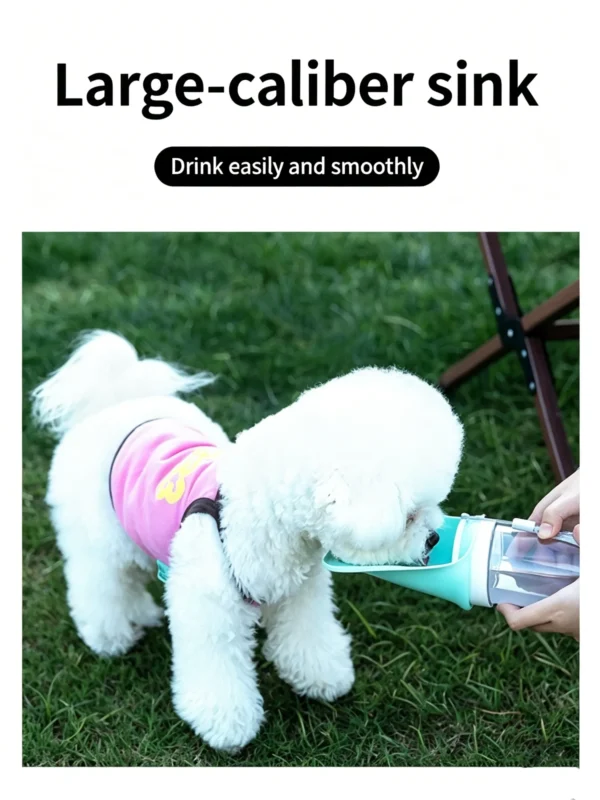 On-the-Go 2-in-1 Pet Bowl: 10oz Water & 3.4 oz Food