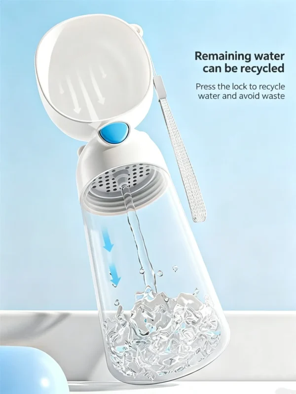 304 Stainless Steel Pet Water Cup – 15/20 oz for Outdoor