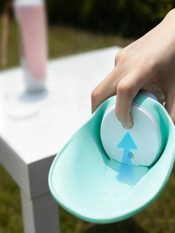 On-the-Go 2-in-1 Pet Bowl: 10oz Water & 3.4 oz Food