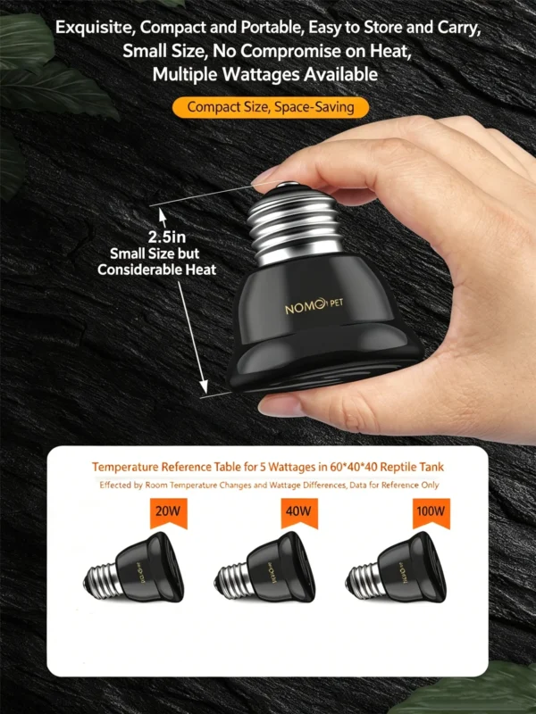 Ceramic Heating Lamp | 20-100w