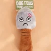 Soft Plush Dog Toy for Gnawing and Chewing – Playful Design