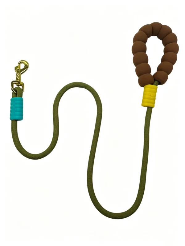 Leash, pet leash, dog leash Reflective Anti-Pull Dog Leash – Heavy-Duty Nylon, 59–118″