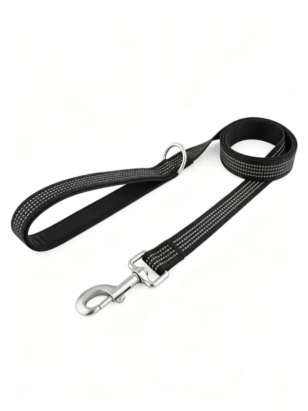 Heavy-Duty Reflective Chain Leash – Anti-Pull 59.8″