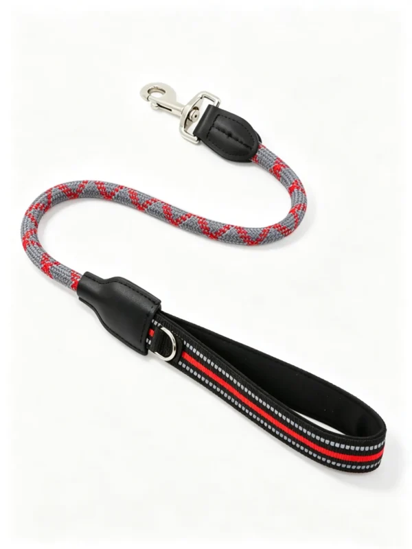 Reflective Explosion-Proof Short Dog Leash – 31.4″