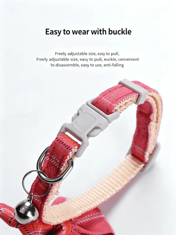 Bow Bell Collar for Small Cats and Dogs – Cute & Adjustable
