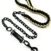 Braided Bungee Dog Leash – Effort-Saving, 51″