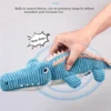 图片信息 (2)_副本 Squeaky Crocodile Plush Toy for Pets – Soft & Cuddly