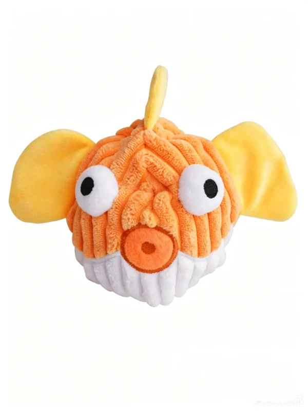 Squeaky Plush Puppy Chew Toy – Teething & Sound