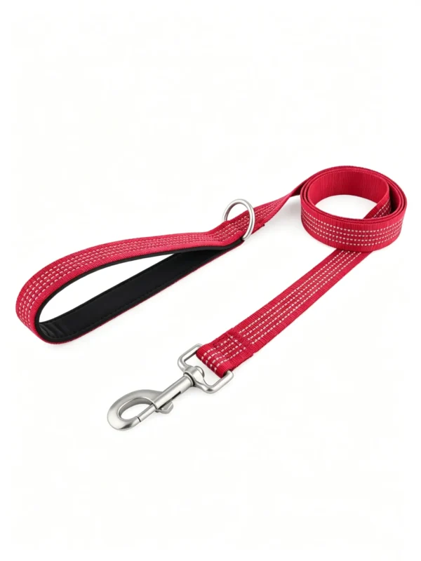Heavy-Duty Reflective Chain Leash – Anti-Pull 59.8″