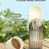 图片信息 (2)_副本-compressed 2-in-1 Outdoor Water & Food Cup – 9.5 oz Water & 4 oz Food