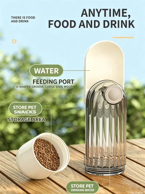 图片信息 (2)_副本-compressed 2-in-1 Outdoor Water & Food Cup – 9.5 oz Water & 4 oz Food