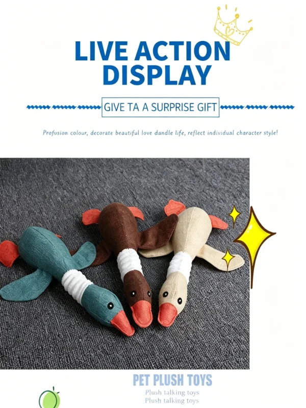 图片信息 (2)_副本-compressed Squeaky Big Goose Plush Toy for Pets – Soft & Cuddly