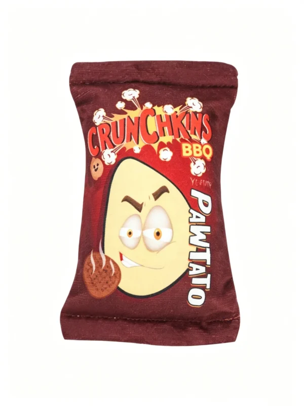 Realistic Potato Chip Catnip Toy – Fun Crinkle Sound for Cats