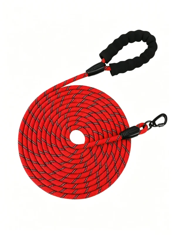 Reflective Anti-Pull Dog Leash – Heavy-Duty Nylon, 59–118″